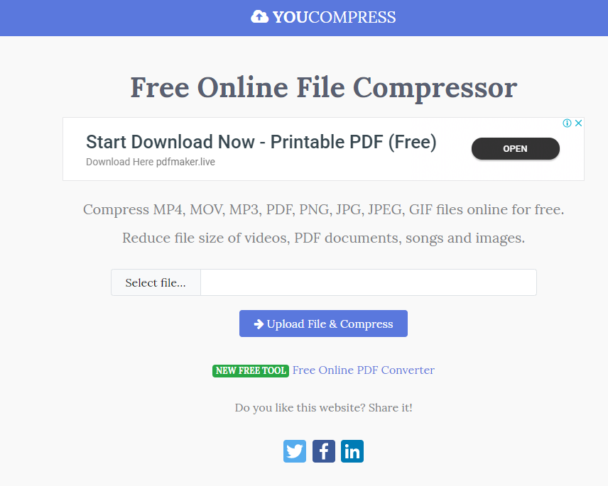 compress video for mac free